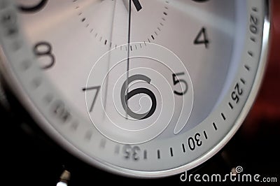 Time Clock Ticking Stock Photo