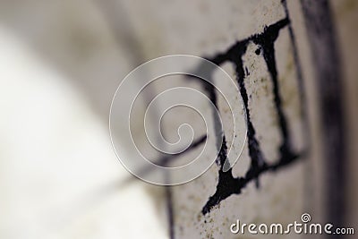 Time:closeup of the roman number of a clock Stock Photo