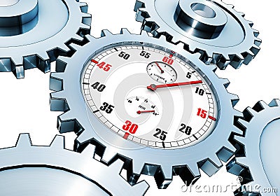 Time concept Cartoon Illustration