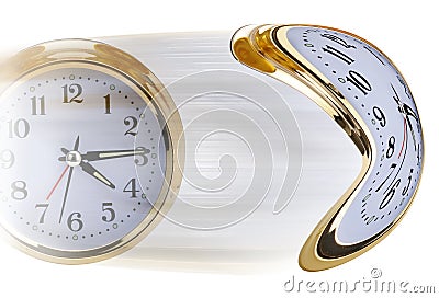 Time flies Stock Photo