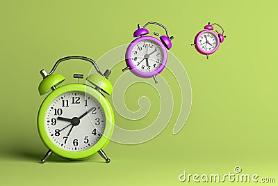 Time Flies Stock Photo