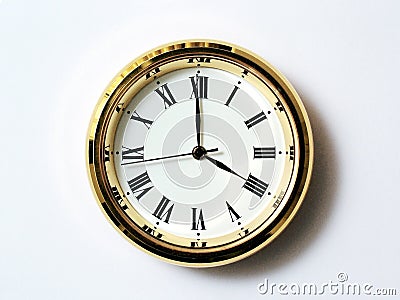 Time, Four Stock Photo