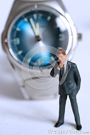 Time goes fast Stock Photo