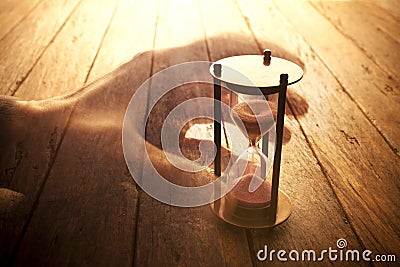 Time Hourglass Life Lifetime Eternity Perpetuity Stock Photo