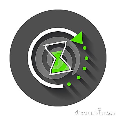 Time icon. Vector Illustration