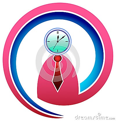 Time keeper Vector Illustration