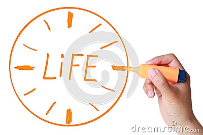 Time life concept Stock Photo