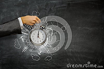 Time management concept Stock Photo