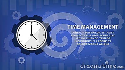 Time management and schedule for business concept Stock Photo