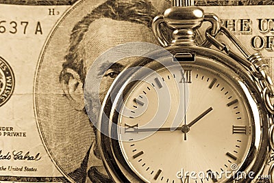 Time is Money Stock Photo