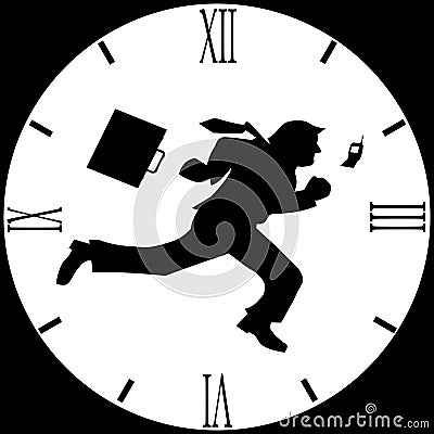 Time is money Vector Illustration