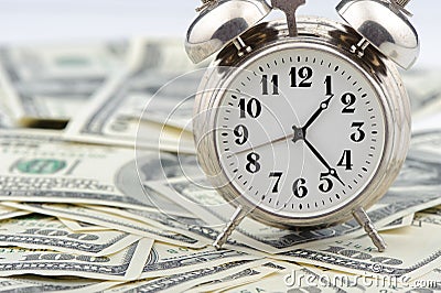 Time - money. Business concept. Stock Photo