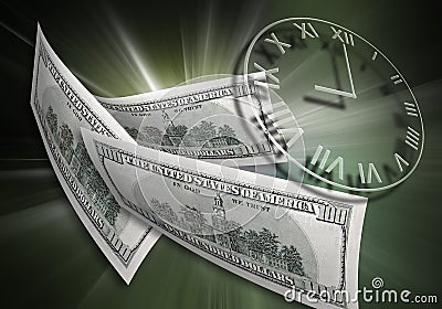 Time & money concept Stock Photo