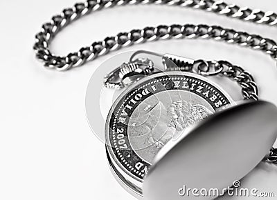 Time is money concept Stock Photo