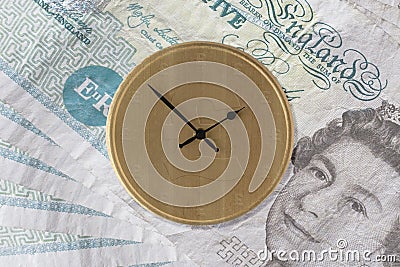 Time is Money - UK Version Editorial Stock Photo