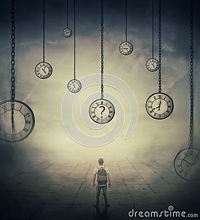 Time Perception Stock Photo