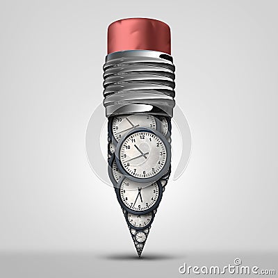 Time Plan Symbol Cartoon Illustration