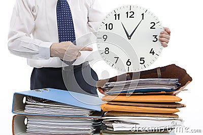 Time Pressure Stock Photo