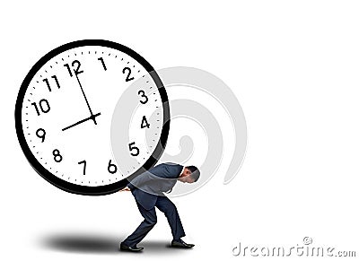 Time pressure concept Stock Photo