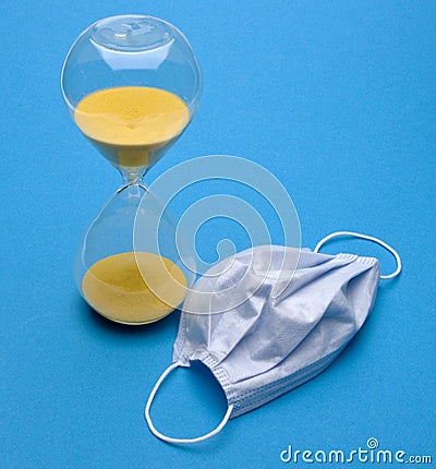 Time Running Out on Life Stock Photo