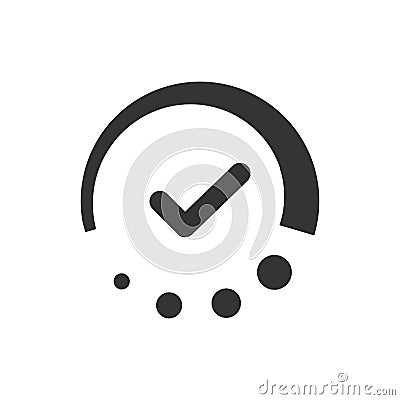 Time Schedule Icon Vector Illustration