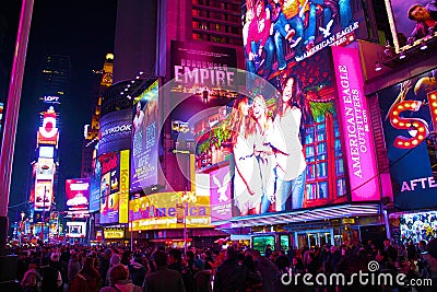 Time square, New-york city Editorial Stock Photo