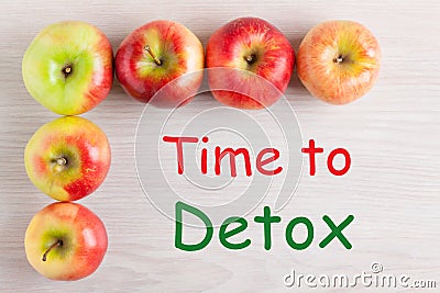 Time To Detox Stock Photo