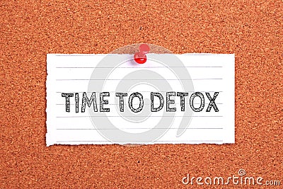 Time To Detox Stock Photo