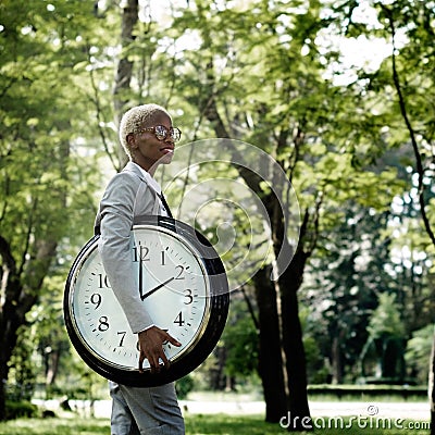 Time Urgent Alarm Clock Chance Punctual Concept Stock Photo