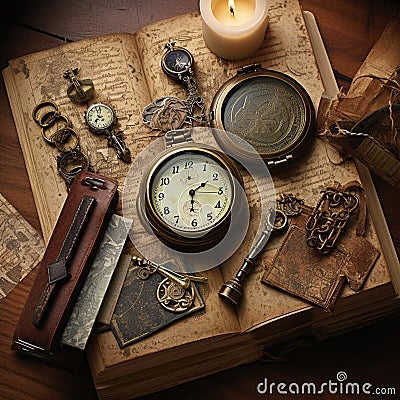 Timeless Treasures Stock Photo