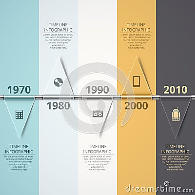 Timeline Infographic Vector Illustration