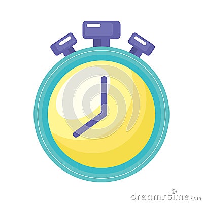 timer chronometer watch Vector Illustration