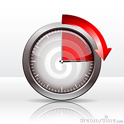 Timer clock Vector Illustration