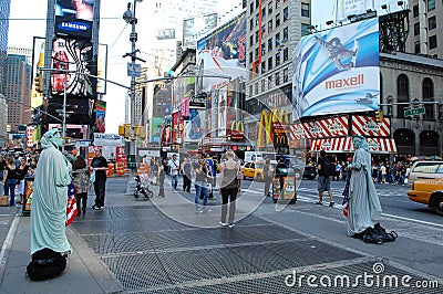 Times Square New York Editorial Stock Photo