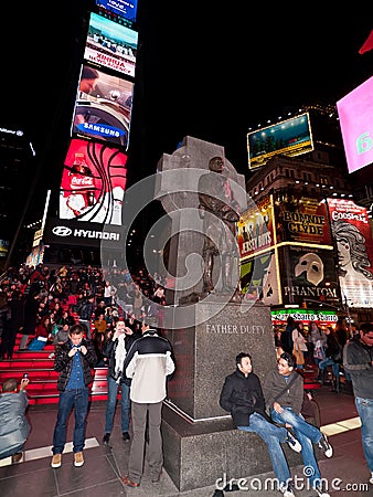 Times Square New York City Editorial Stock Photo