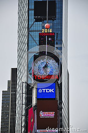 Times Square New York Editorial Stock Photo
