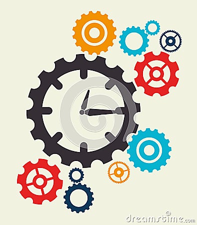 Timewatch design Vector Illustration