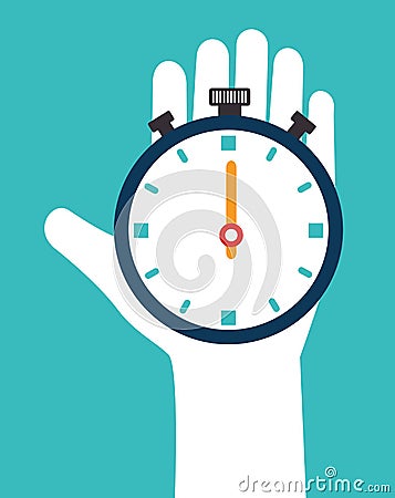 Timewatch design Vector Illustration