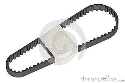 Timing belt Stock Photo