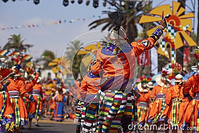 Tinku Dance Group - Arica, Chile Editorial Stock Photo