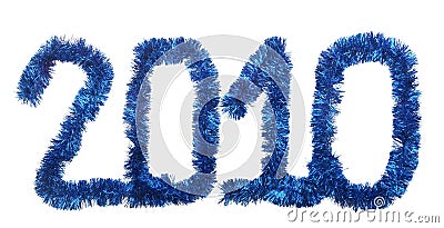 Tinsel 2010 Stock Photo