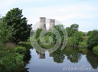 Tinsley Cooling Towers Stock Photo