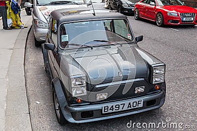 Tiny Car London England Editorial Stock Photo