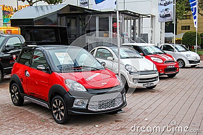 Tiny cars Editorial Stock Photo