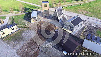 Tiny Houses Stock Photo