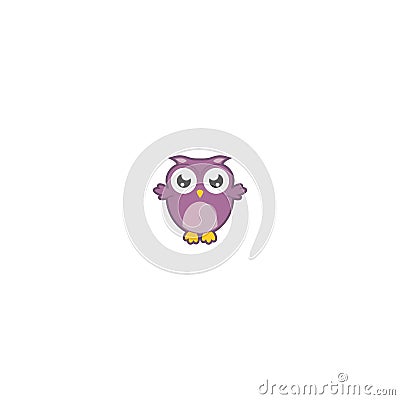 A tiny owl baby Stock Photo