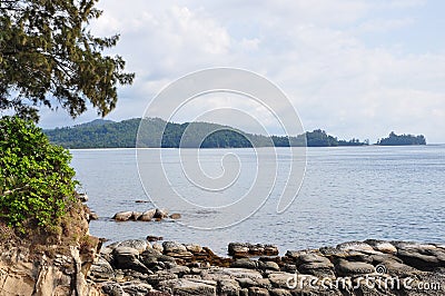 Tip Of Borneo, Simpang Mengayau, Sabah, Malaysia Stock Photo