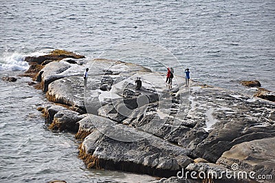 Tip Of Borneo, Simpang Mengayau, Sabah, Malaysia Editorial Stock Photo