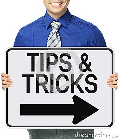 Tips and Tricks Stock Photo