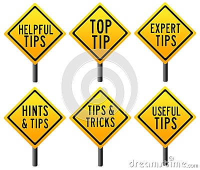 Tips and tricks Stock Photo